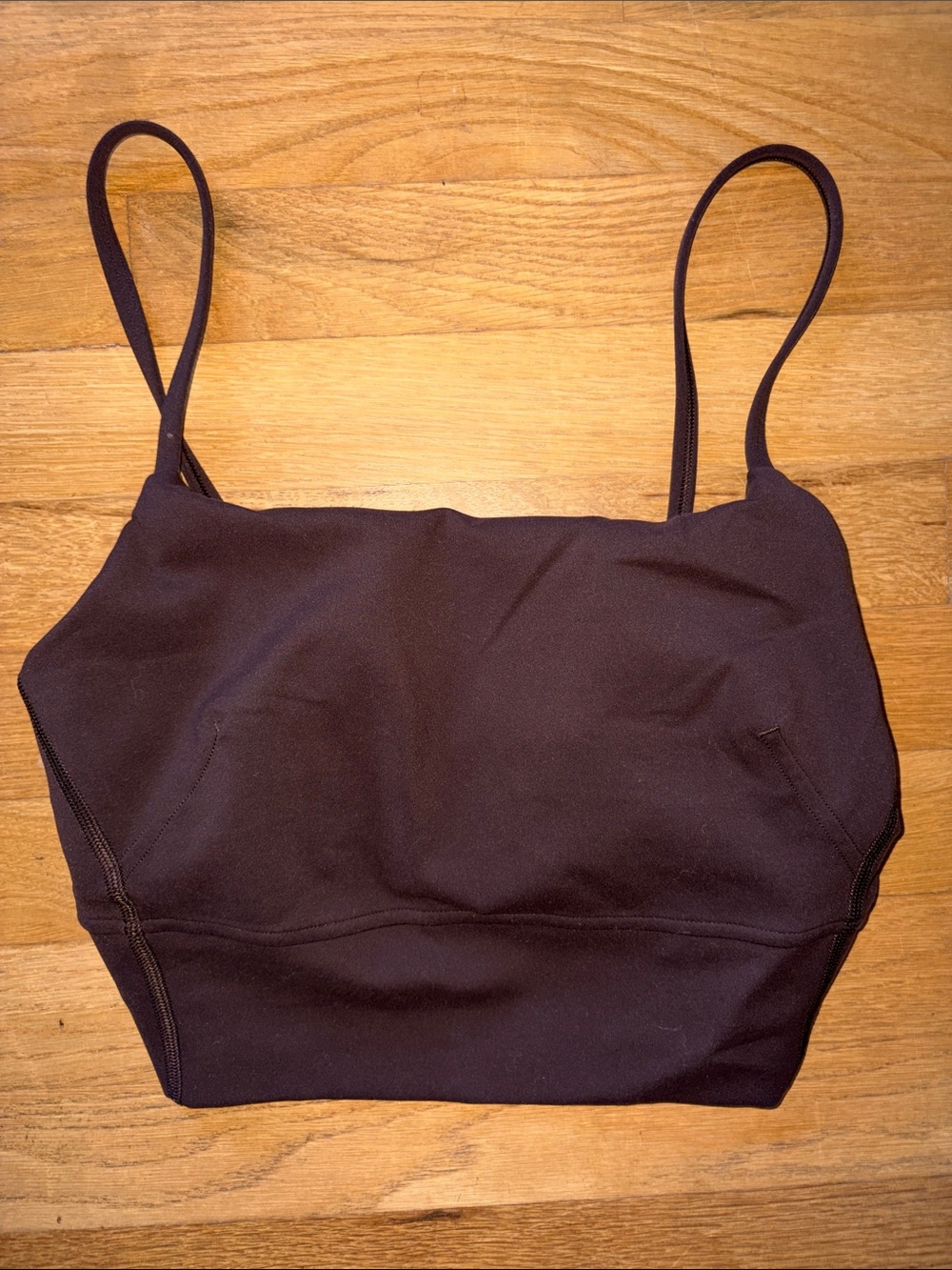 lululemon athletica espresso Strappy Crop workout top 6